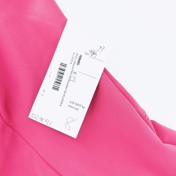 Eliza J Mauve Pink Off Shoulder Dre NWT size 8 - Picture 8 of 17